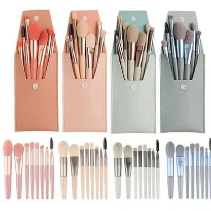 BeautyClean® - 8 Pc Mini Makeup Brushes