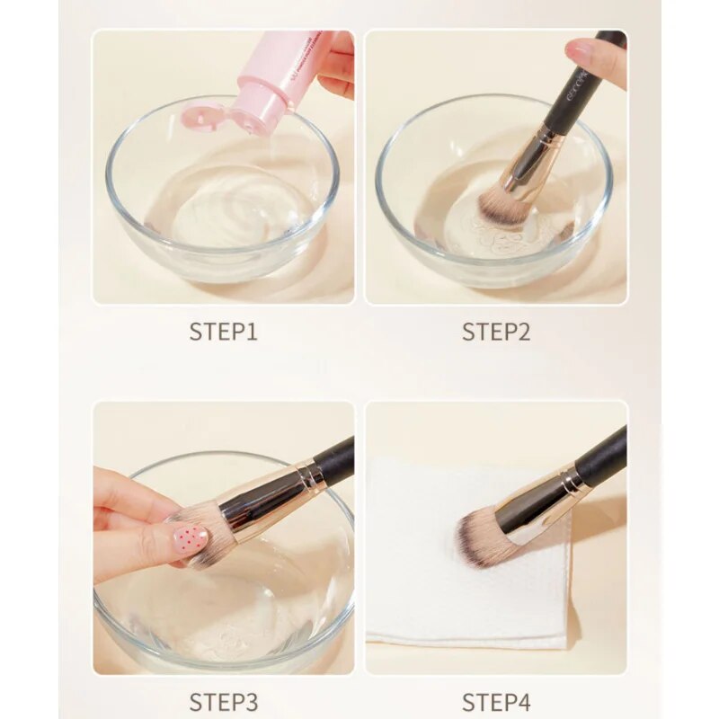 Makeup Brush Cleaning Solution