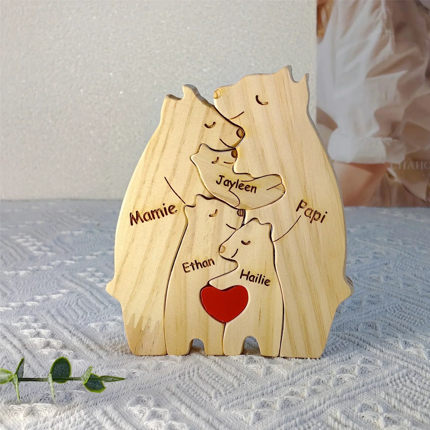 Custom Bear Family Puzzle – LokalzMerch