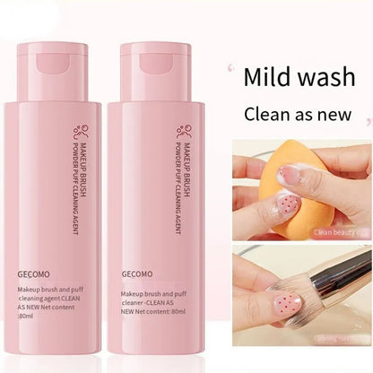 Makeup Brush Cleaning Solution