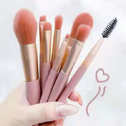 BeautyClean® - 8 Pc Mini Makeup Brushes